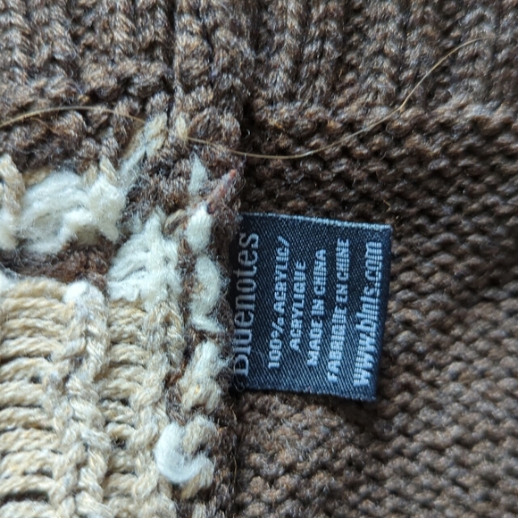 Bluenotes Denim Co Zip Cardigan Sweater - Picture 7 of 10